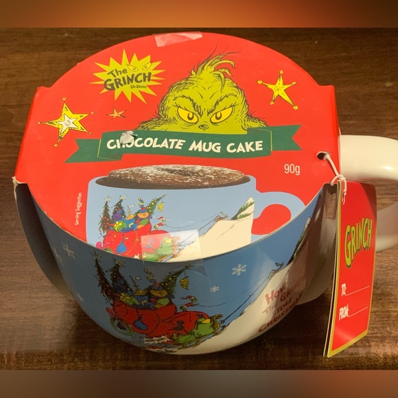 Grinch Stole Hot Chocolate Mug Set - NEW - Picture 4 of 4